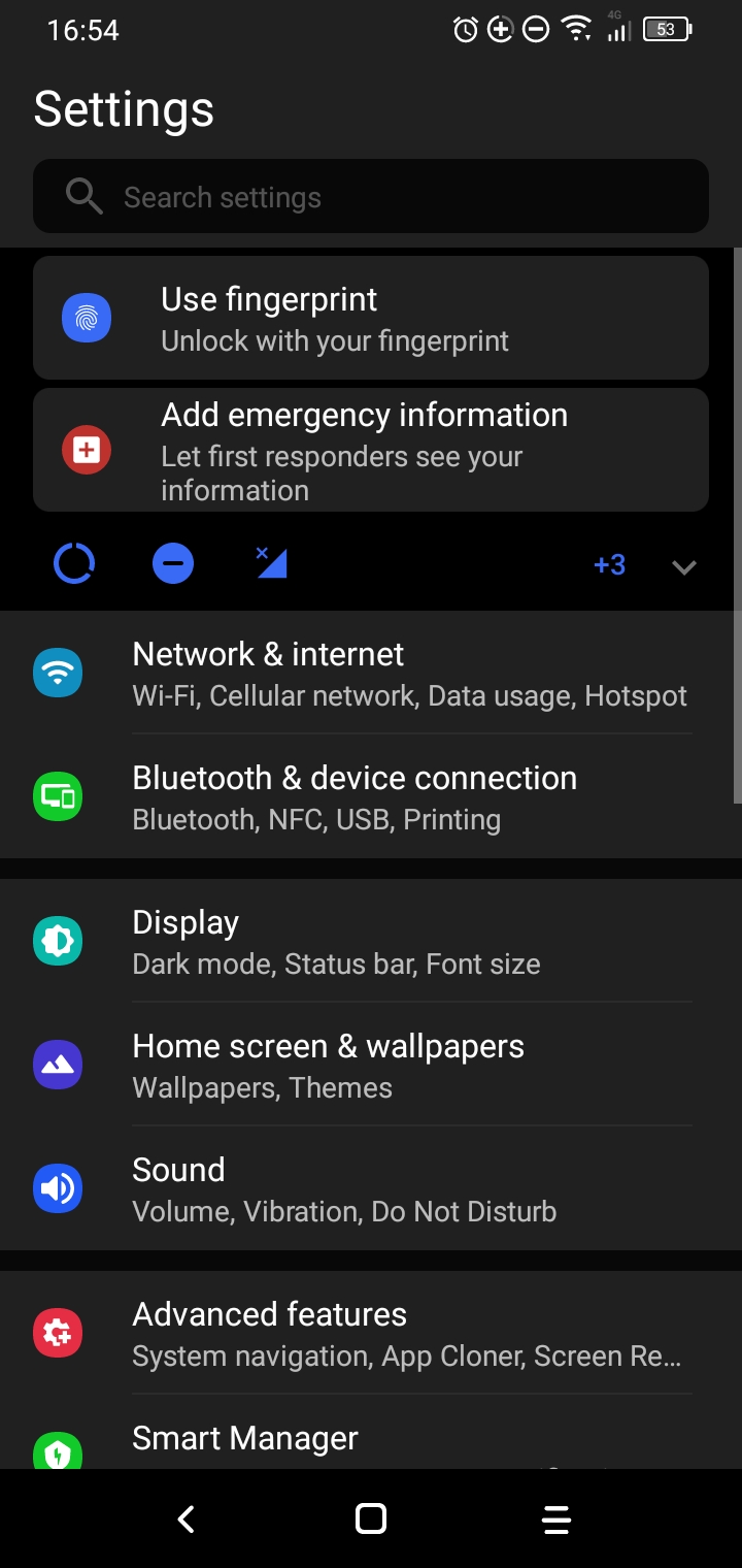 Android Settings