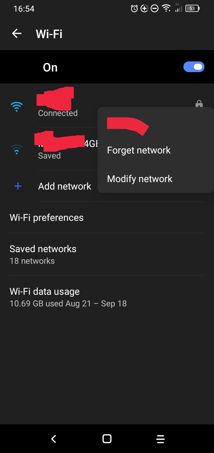 Android - available WiFi Networks
