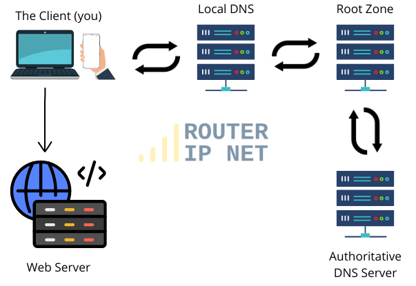 DNS Process Scheme