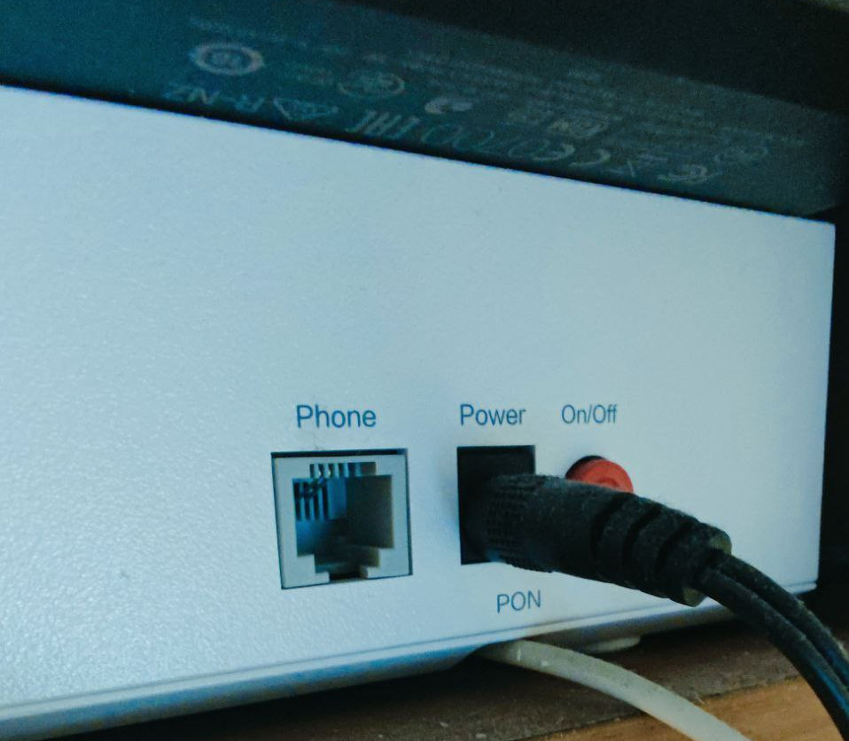 Router Power Button On-Off